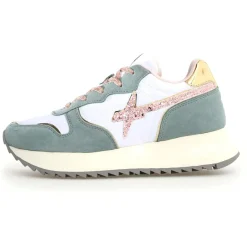 Femme W6YZ Baskets^Sneakers en Cuir Jet blanches