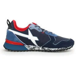 Sneakers en Cuir Jet bleues-W6YZ Online