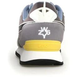Sneakers en Cuir Jet grises-W6YZ Outlet