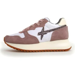 Sneakers en Cuir Jet grises-W6YZ Hot