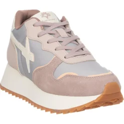 Sneakers en Cuir Jet grises-W6YZ Clearance