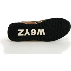 Sneakers en Cuir Jet kaki-W6YZ Hot