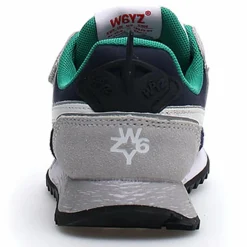 Femme W6YZ Baskets^Sneakers en Cuir Jet marine/blanc