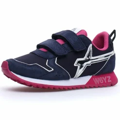 Sneakers en Cuir Jet marine-W6YZ New