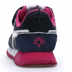 Sneakers en Cuir Jet marine-W6YZ New