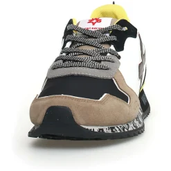 Homme W6YZ Baskets^Sneakers en Cuir Jet noires