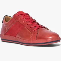Sneakers en Cuir Kalou rouges-Bocage Best