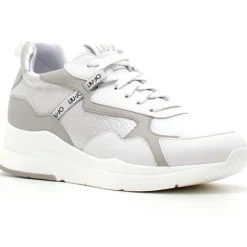 Femme Liu-Jo Baskets^Sneakers en Cuir Karlie blanches