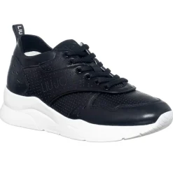 Femme Liu-Jo Baskets^Sneakers en Cuir Karlie noires