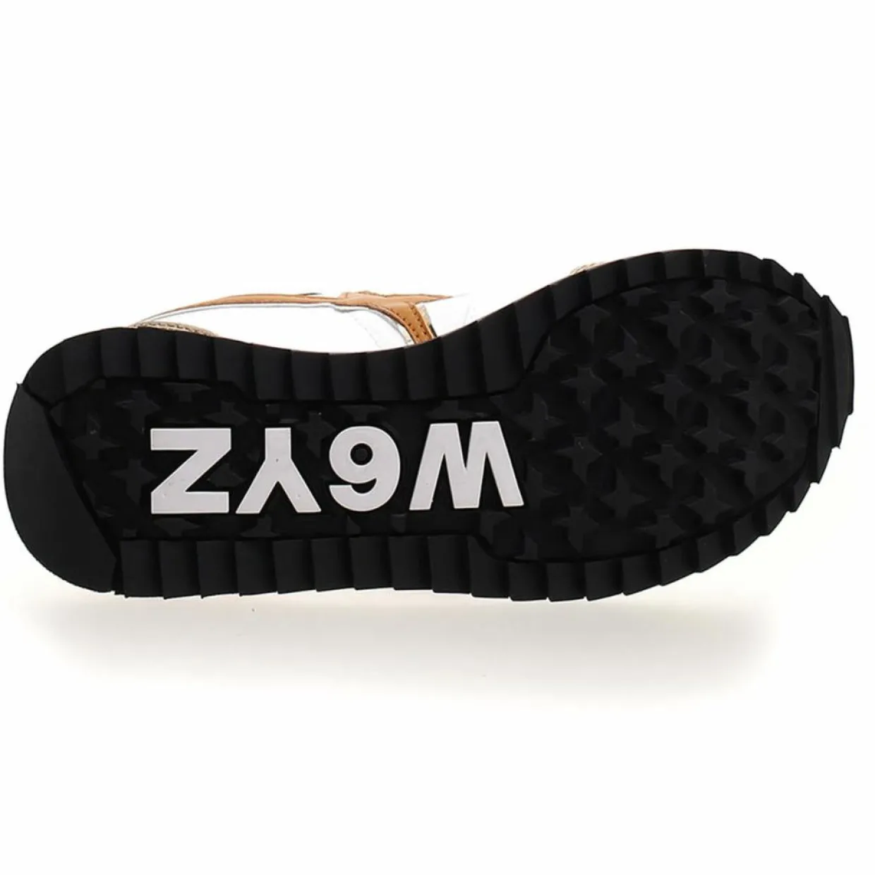 Sneakers en Cuir Kis blanc/doré-W6YZ Discount
