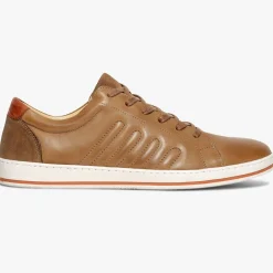 Homme Bocage Baskets^Sneakers en Cuir Kolia camel