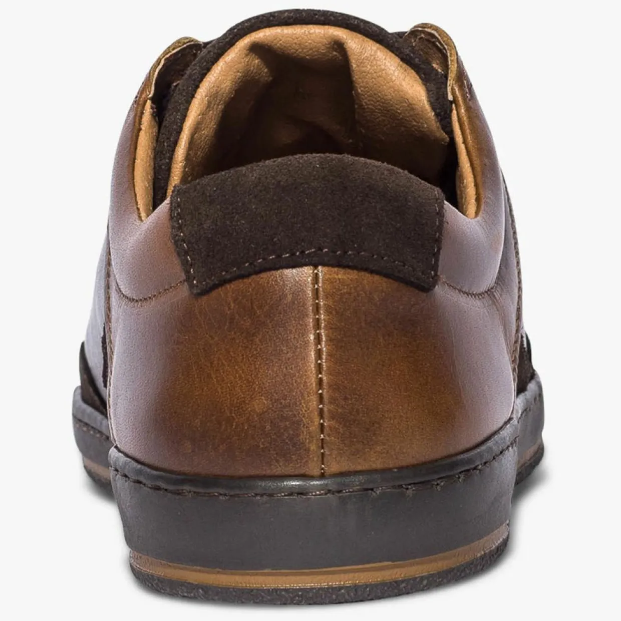 Homme Bocage Baskets^Sneakers en Cuir Kuala marron