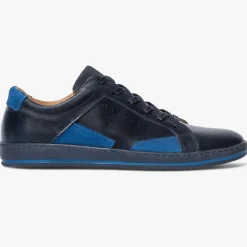 Homme Bocage Baskets^Sneakers en Cuir Kuala marine