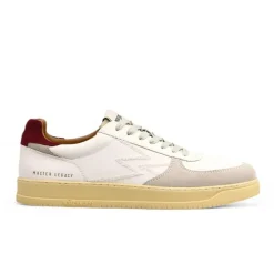 Homme Moa Concept Baskets^Sneakers en cuir Legacy blanc/bordeaux