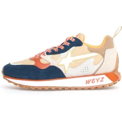 Homme W6YZ Baskets^Sneakers en Cuir Loop beiges