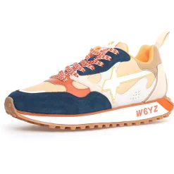 Homme W6YZ Baskets^Sneakers en Cuir Loop beiges