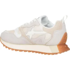 Femme W6YZ Baskets^Sneakers en Cuir Loop beiges
