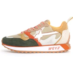 Homme W6YZ Baskets^Sneakers en Cuir Loop beiges