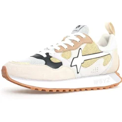 Sneakers en Cuir Loop beiges-W6YZ New