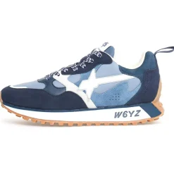 Sneakers en Cuir Loop bleues-W6YZ Online