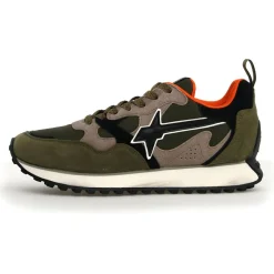 Homme W6YZ Baskets^Sneakers en Cuir Loop noires