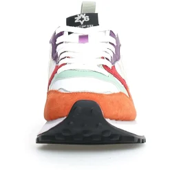 Sneakers en Cuir Loop orange-W6YZ Outlet