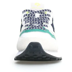 Sneakers en Cuir Loop vertes-W6YZ New