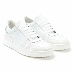 Sneakers en Cuir Meli blanches-British Passport Clearance