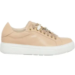 Femme Loretta Pettinari Baskets^Sneakers en Cuir Nea saumon/beige