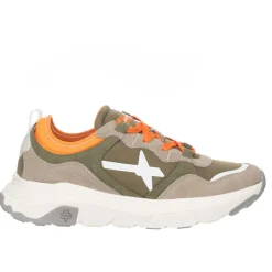 Sneakers en Cuir Next kaki-W6YZ