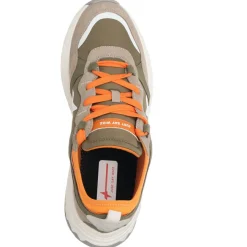 Sneakers en Cuir Next kaki-W6YZ
