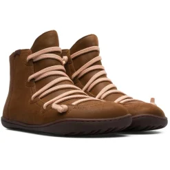 Femme Camper Baskets^Sneakers en Cuir Peu marron