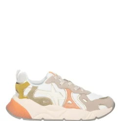 Femme W6YZ Baskets^Sneakers en Cuir Sarah beiges