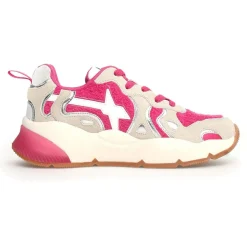 Femme W6YZ Baskets^Sneakers en Cuir Sarah beiges