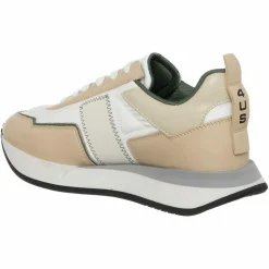 Femme Cesare Paciotti 4Us Baskets^Sneakers en Cuir Susan blanc/beige