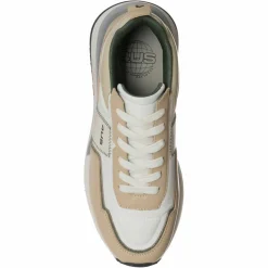 Femme Cesare Paciotti 4Us Baskets^Sneakers en Cuir Susan blanc/beige