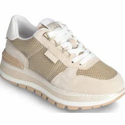 Femme Liu-Jo Baskets^Sneakers en Cuir Victoire beiges