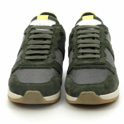 Sneakers en Cuir Vida kaki-Piola Outlet