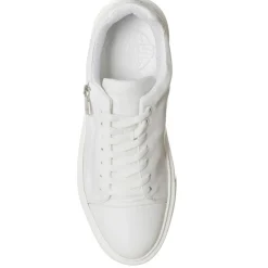 Homme Cesare Paciotti 4Us Baskets^Sneakers en Cuir Vita blanches