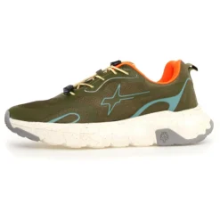 Homme W6YZ Baskets^Sneakers en Cuir Will kaki