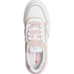 Sneakers en Cuir Xenia beiges-W6YZ Outlet