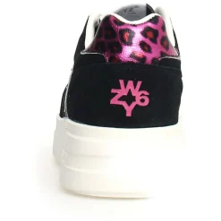 Femme W6YZ Baskets^Sneakers en Cuir Xenia noires