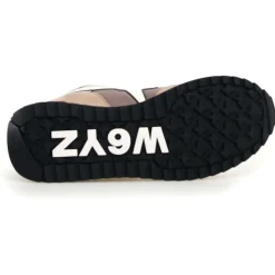Sneakers en Cuir Yak beiges-W6YZ