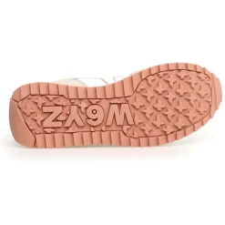 Femme W6YZ Baskets^Sneakers en Cuir Yak beiges