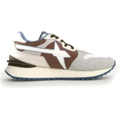 Homme W6YZ Baskets^Sneakers en Cuir Yak blanches