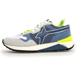 Sneakers en Cuir Yak blanches-W6YZ Online
