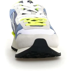 Sneakers en Cuir Yak blanches-W6YZ Online