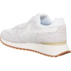 Sneakers en Cuir Yak blanches-W6YZ Best