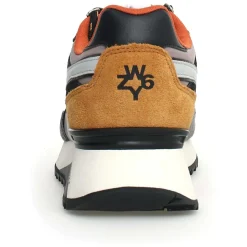 Homme W6YZ Baskets^Sneakers en Cuir Yak grises