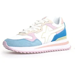 Femme W6YZ Baskets^Sneakers en Cuir Yak grises